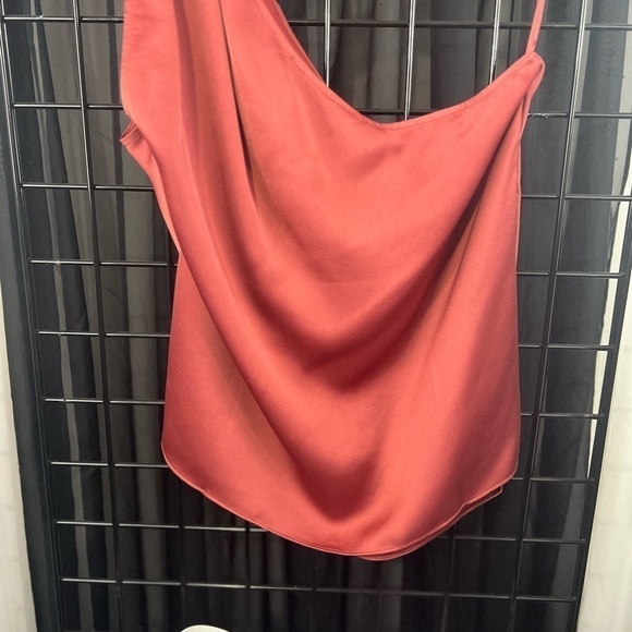 NEW WITH TAGS SATIN LOOK ONE SHOULDER TOP FROM WHITE HOUSE BLACK MARKET - Picture 8 of 11